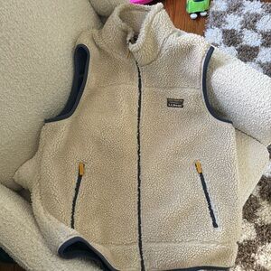 LLBean Sherpa Vest